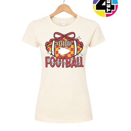 Kansas City Bow-Tied Football Women's Tee