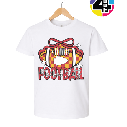 Kansas City Bow-Tied Football Youth Tee