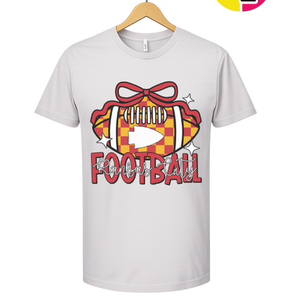 Kansas City Bow-Tied Football Tee