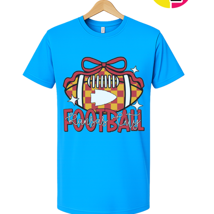 Kansas City Bow-Tied Football Tee