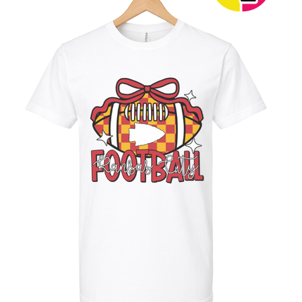 Kansas City Bow-Tied Football Tee