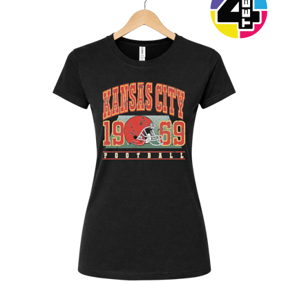 Kansas City 1969 Gridiron Legacy Women's Tee