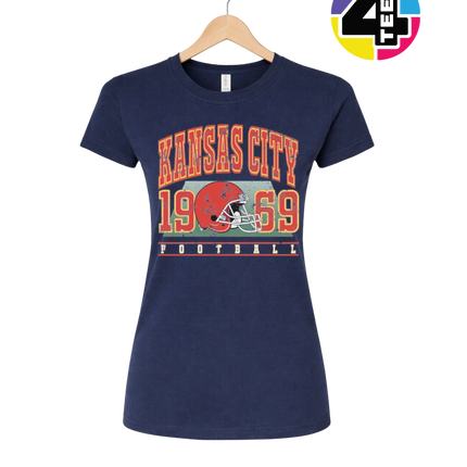 Kansas City 1969 Gridiron Legacy Women's Tee