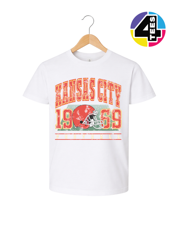 Kansas City 1969 Gridiron Legacy Youth Tee