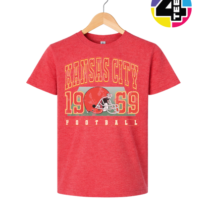 Kansas City 1969 Gridiron Legacy Youth Tee