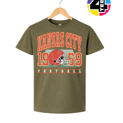Kansas City 1969 Gridiron Legacy Youth Tee