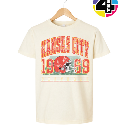 Kansas City 1969 Gridiron Legacy Youth Tee