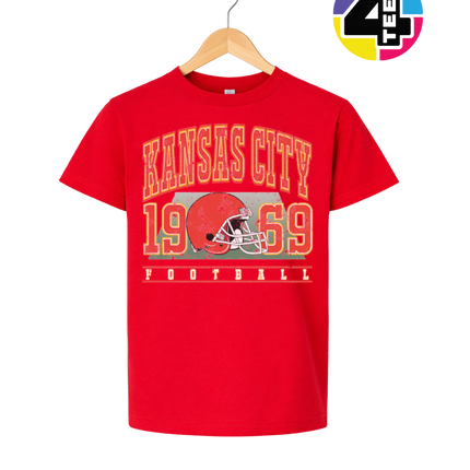 Kansas City 1969 Gridiron Legacy Youth Tee