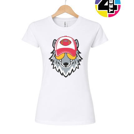 Gridiron Wolf Swagger Women's Tee