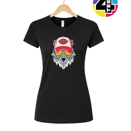 Gridiron Wolf Swagger Women's Tee