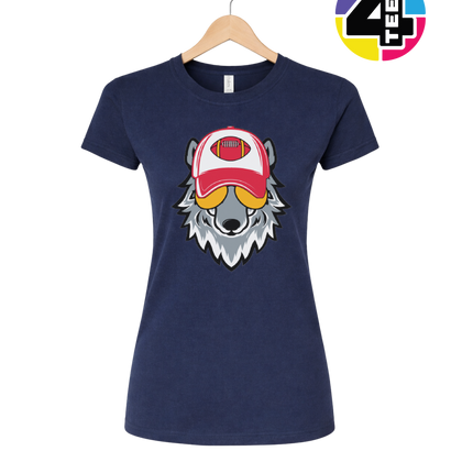 Gridiron Wolf Swagger Women's Tee