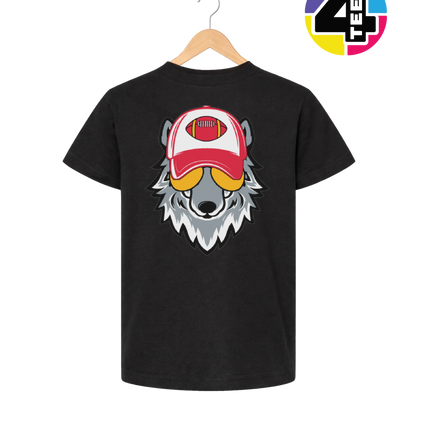 Gridiron Wolf Swagger Youth Tee