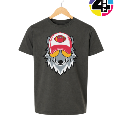 Gridiron Wolf Swagger Youth Tee