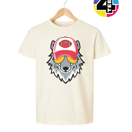 Gridiron Wolf Swagger Youth Tee