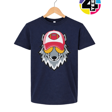 Gridiron Wolf Swagger Youth Tee