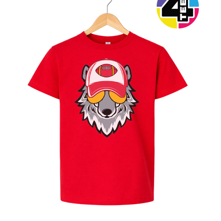 Gridiron Wolf Swagger Youth Tee