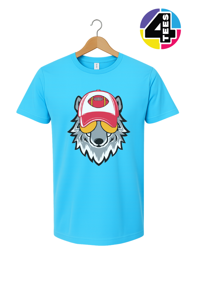 Gridiron Wolf Swagger Tee