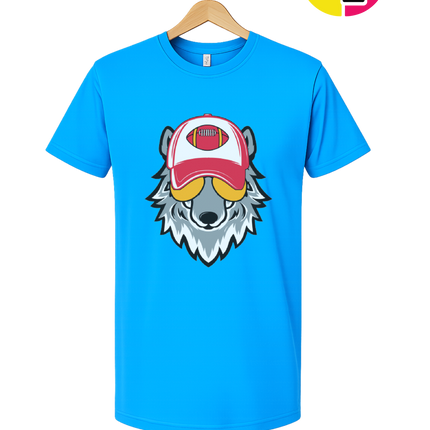 Gridiron Wolf Swagger Tee