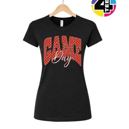 Polka Dot Game Day Women's Tee