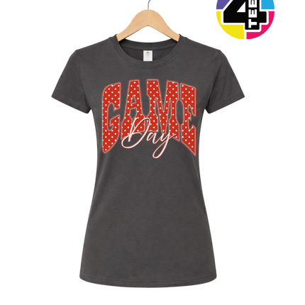 Polka Dot Game Day Women's Tee