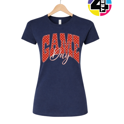 Polka Dot Game Day Women's Tee