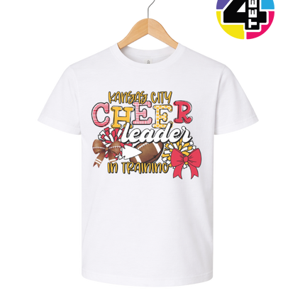 Kansas City Cheerleader in Training Youth Tee