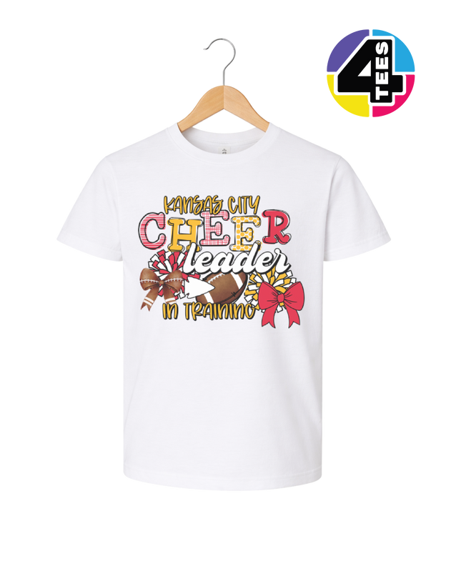 Kansas City Cheerleader in Training Youth Tee