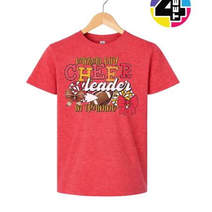 Kansas City Cheerleader in Training Youth Tee