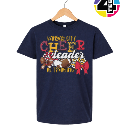 Kansas City Cheerleader in Training Youth Tee