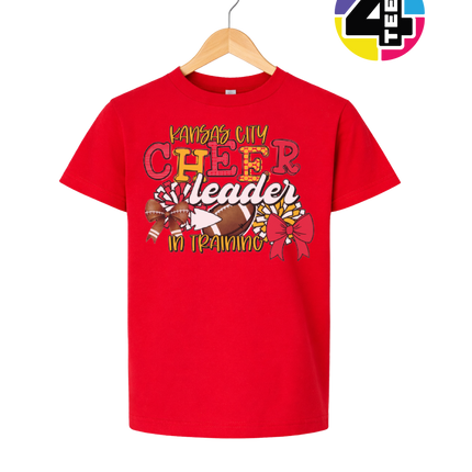 Kansas City Cheerleader in Training Youth Tee