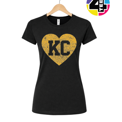 KC Golden Heart Women's Tee