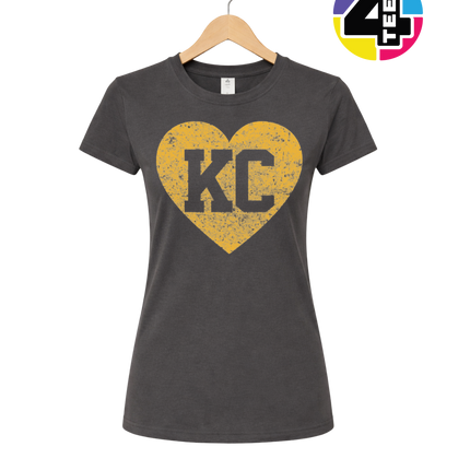 KC Golden Heart Women's Tee