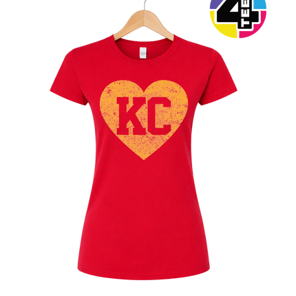 KC Golden Heart Women's Tee