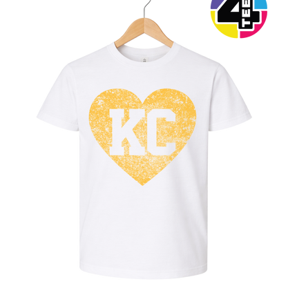 KC Golden Heart Youth Tee