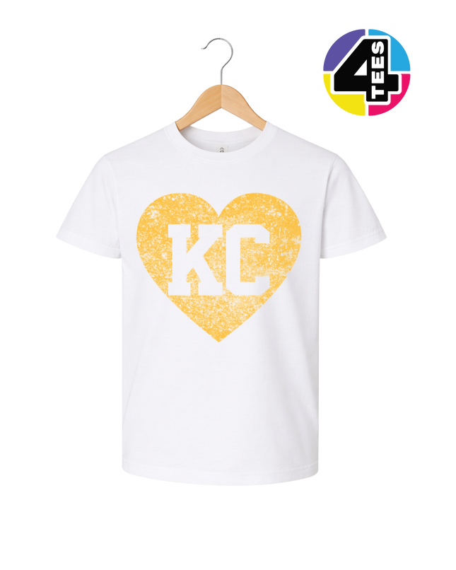 KC Golden Heart Youth Tee