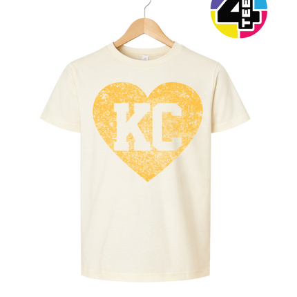 KC Golden Heart Youth Tee