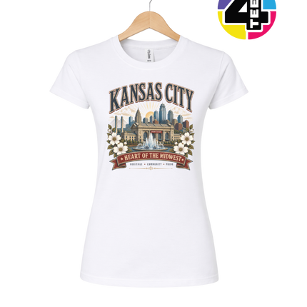 Kansas City Heartland Heritage Women's Tee