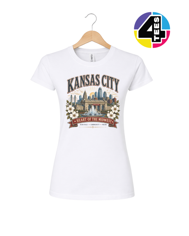 Kansas City Heartland Heritage Women's Tee