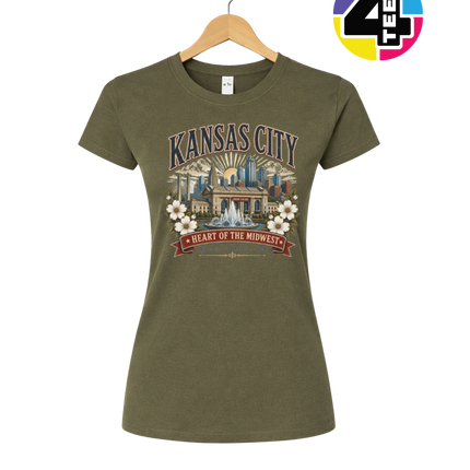Kansas City Heartland Heritage Women's Tee