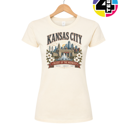 Kansas City Heartland Heritage Women's Tee
