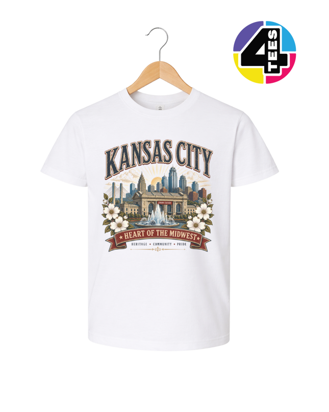 Kansas City Heartland Heritage Youth Tee
