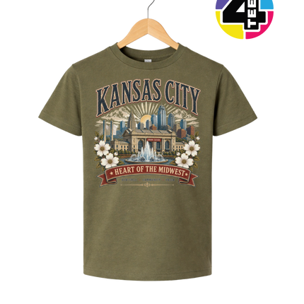 Kansas City Heartland Heritage Youth Tee