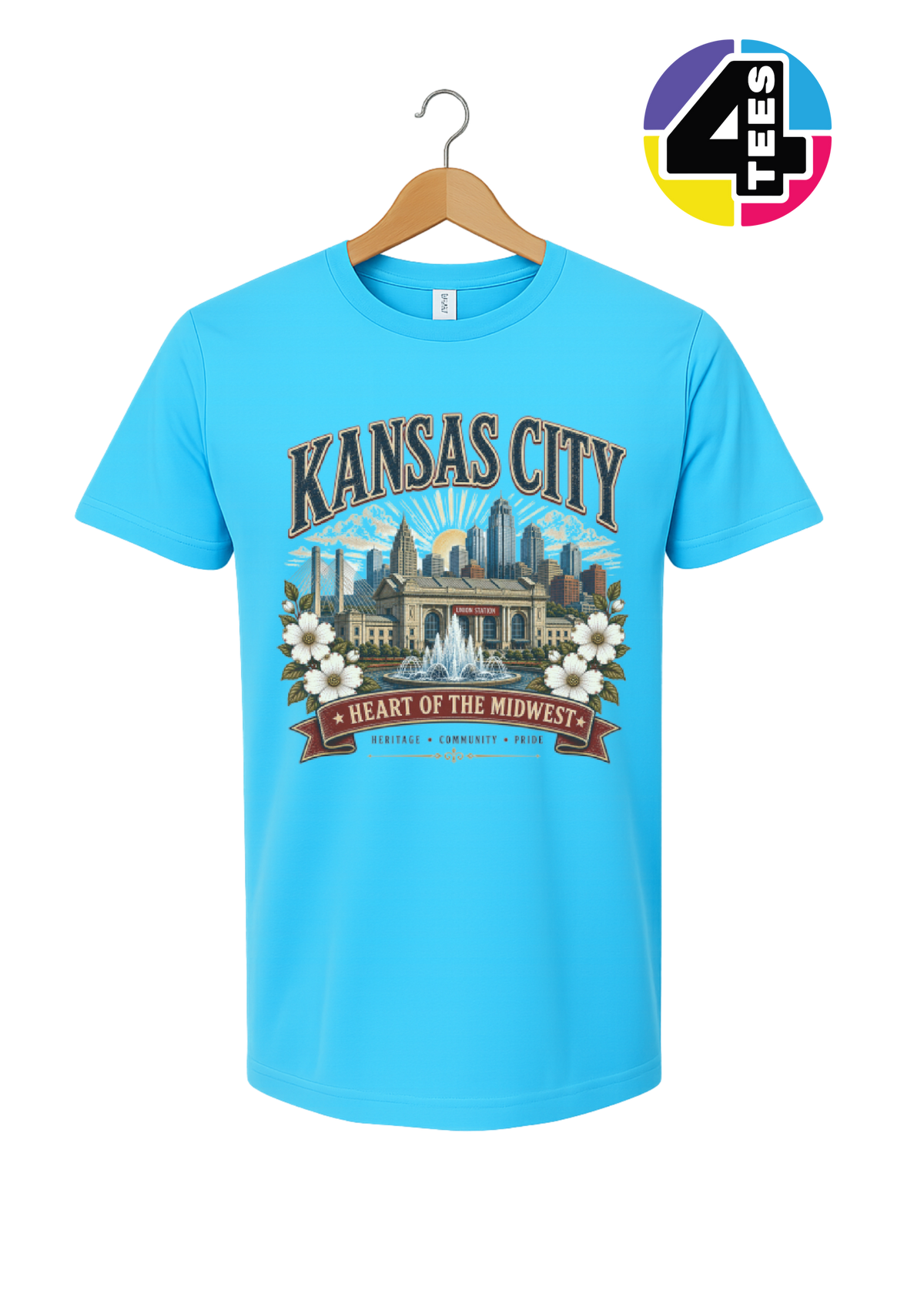 Kansas City Heartland Heritage Tee