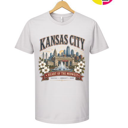 Kansas City Heartland Heritage Tee