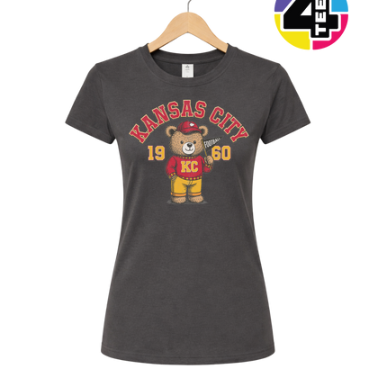 Kansas City Teddy Touchdown 1960 Women's Tee