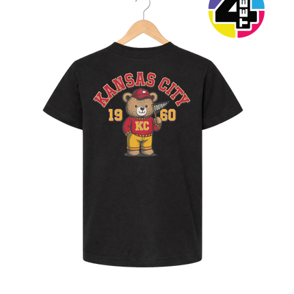Kansas City Teddy Touchdown 1960 Youth Tee