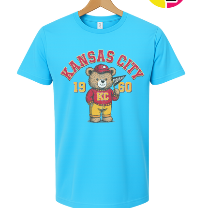 Kansas City Teddy Touchdown 1960 Tee