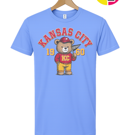 Kansas City Teddy Touchdown 1960 Tee