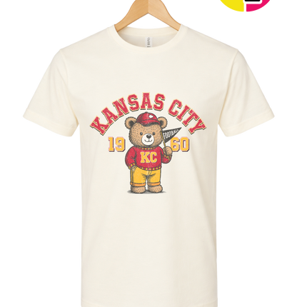 Kansas City Teddy Touchdown 1960 Tee