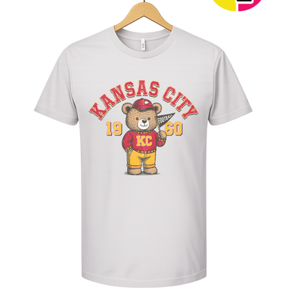Kansas City Teddy Touchdown 1960 Tee